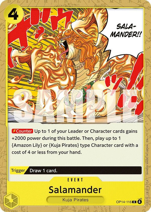 Image for Salamander - One Piece Card Game