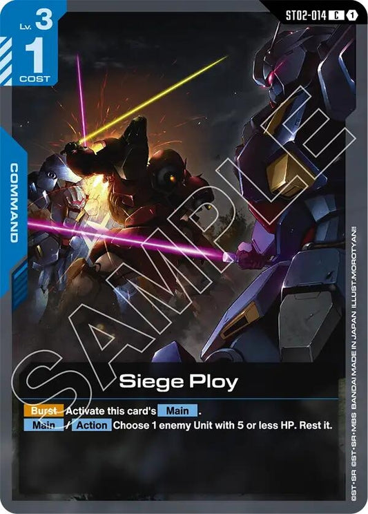 Image for Siege Ploy - Gundam Card Game