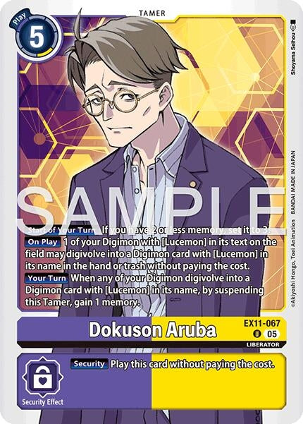 Image for Dokuson Aruba - Digimon Card Game