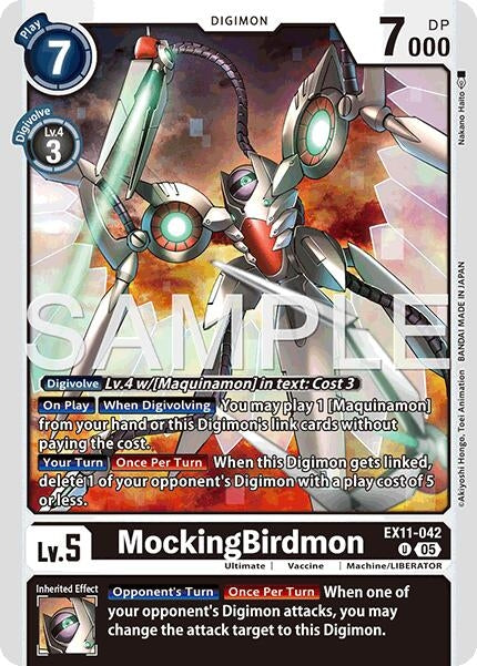 Image for MockingBirdmon - Digimon Card Game