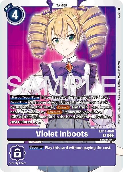 Image for Violet Inboots - Digimon Card Game
