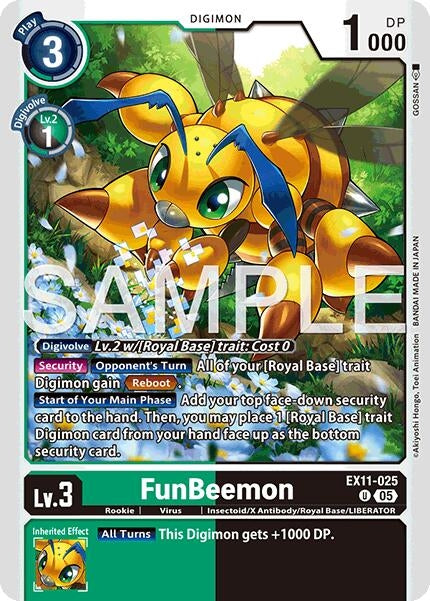 Image for FunBeemon - Digimon Card Game