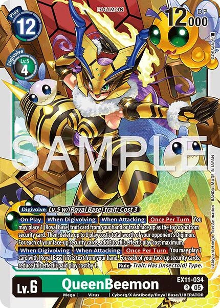 Image for QueenBeemon - Digimon Card Game