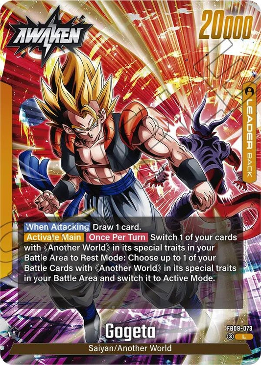 Image for Son Goku/Vegeta // Gogeta - Dragon Ball Super: Fusion World