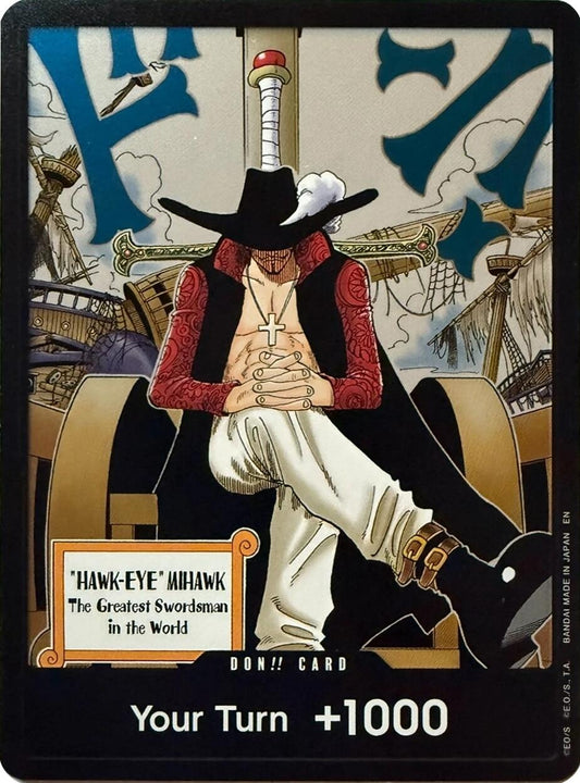 Image for DON!! Card (Dracule Mihawk) - One Piece Card Game