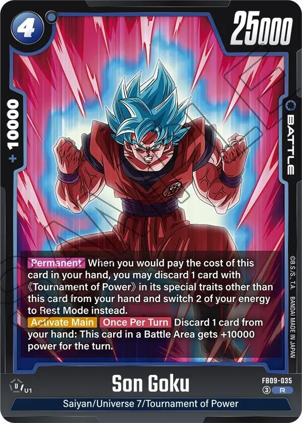 Image for Son Goku - FB09-035 - Dragon Ball Super: Fusion World