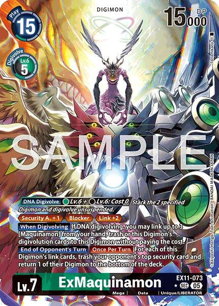 Image for ExMaquinamon (Alternate Art) - Digimon Card Game