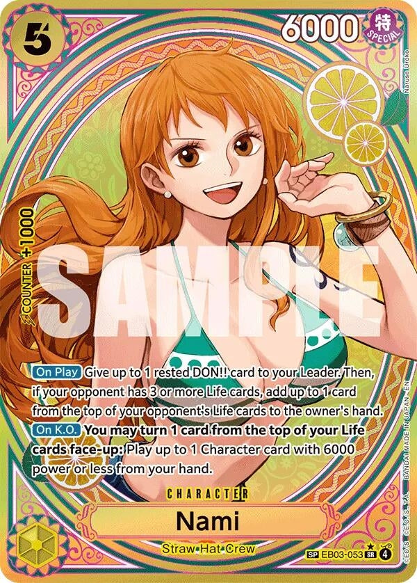 Image for Nami (053) (SP) - One Piece Card Game