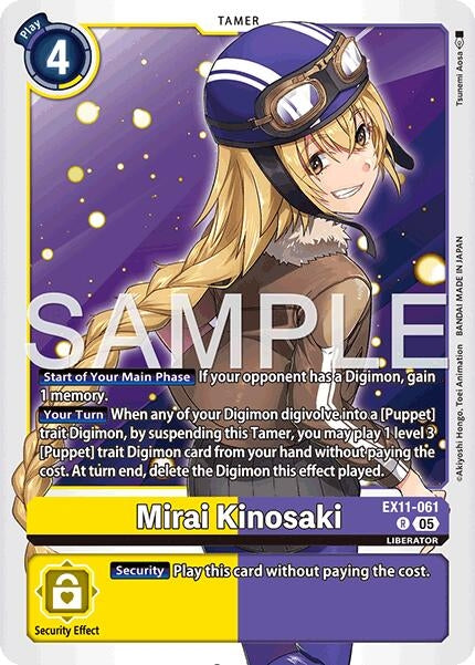 Image for Mirai Kinosaki - Digimon Card Game