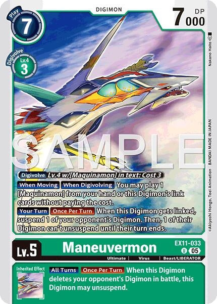 Image for Maneuvermon - Digimon Card Game
