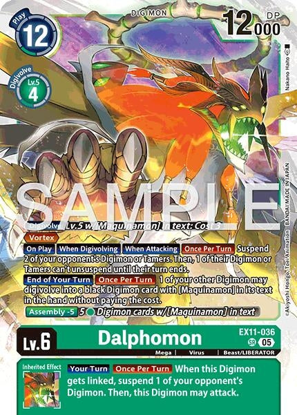 Image for Dalphomon - Digimon Card Game