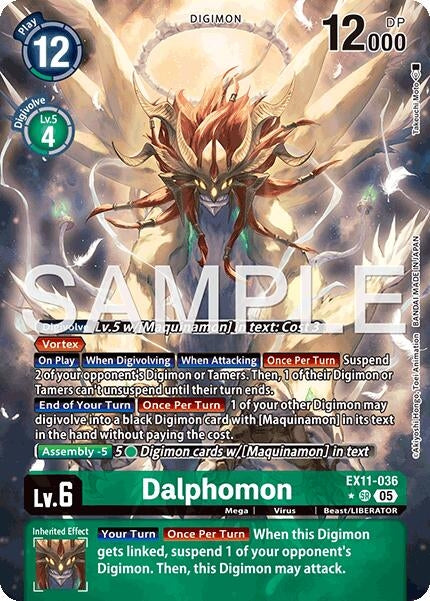 Image for Dalphomon (Alternate Art) - Digimon Card Game