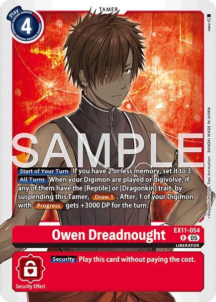 Image for Owen Dreadnought - Digimon Card Game