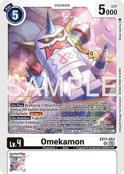 Image for Omekamon - Digimon Card Game