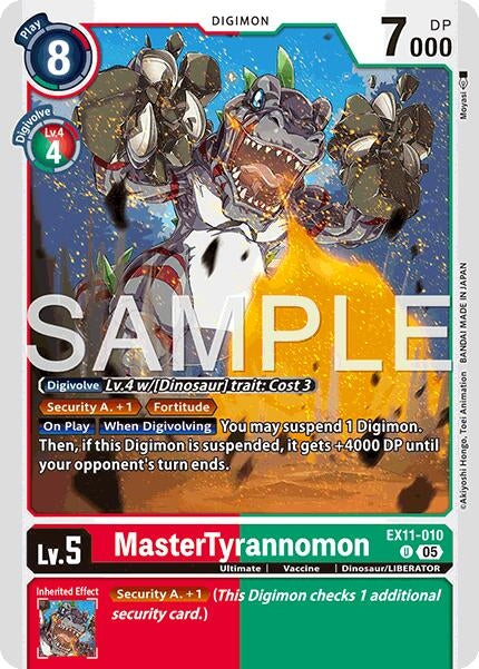 Image for MasterTyrannomon - Digimon Card Game