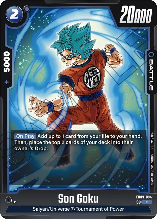 Image for Son Goku - FB09-034 - Dragon Ball Super: Fusion World
