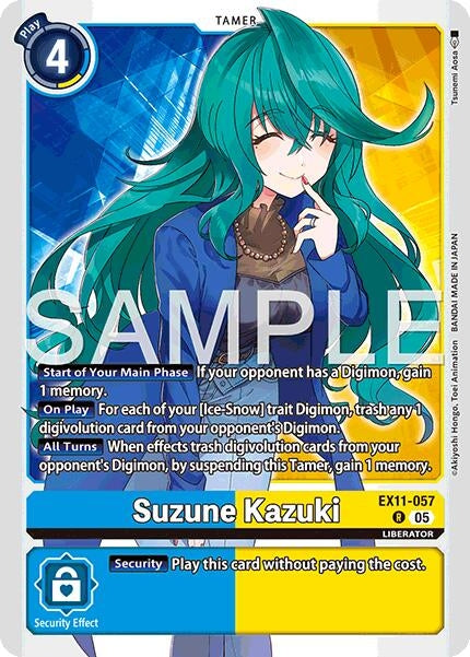 Image for Suzune Kazuki - Digimon Card Game