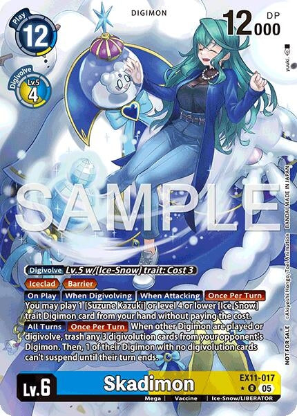 Image for Skadimon (Alternate Art) (Box Topper) - Digimon Card Game