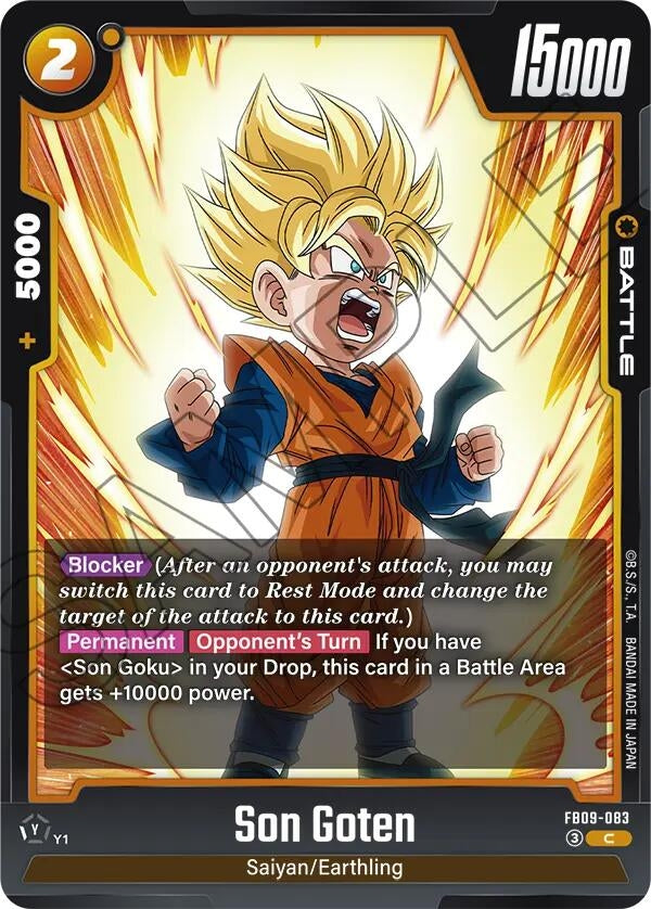 Image for Son Goten - Dragon Ball Super: Fusion World