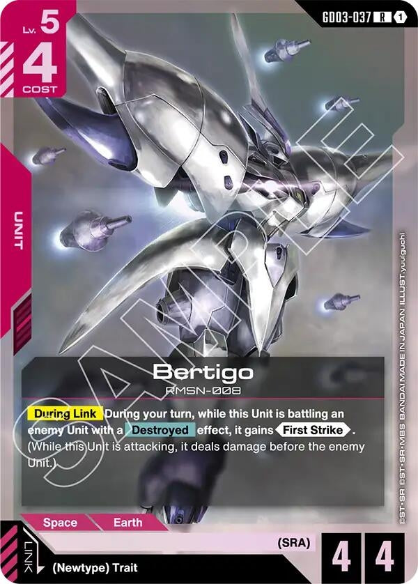 Image for Bertigo - Gundam Card Game