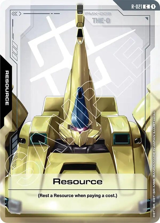 Image for Resource (R-021) - Gundam Card Game
