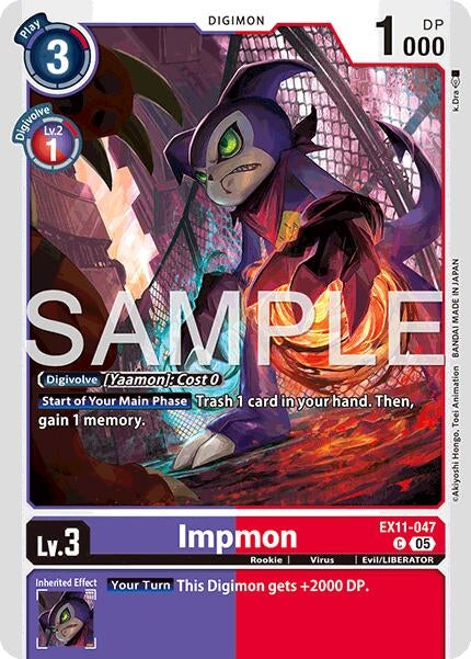 Image for Impmon - Digimon Card Game