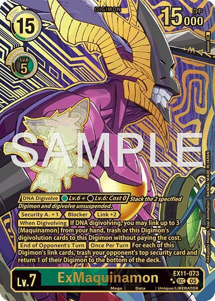 Image for ExMaquinamon (Rare Pull) - Digimon Card Game