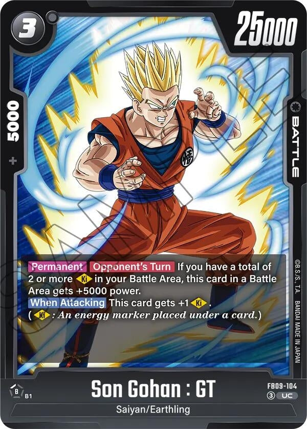 Image for Son Gohan : GT - FB09-104 - Dragon Ball Super: Fusion World