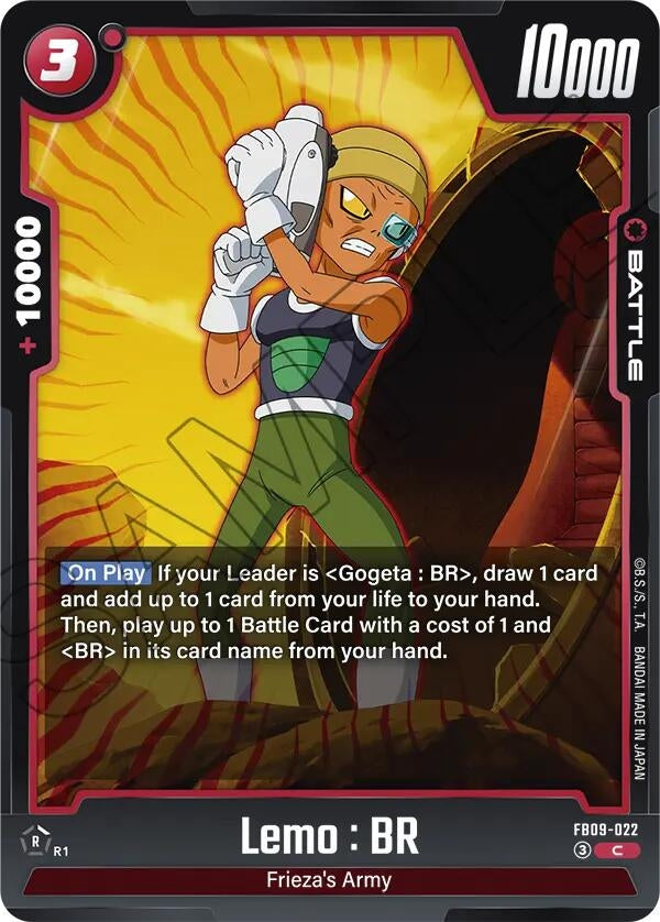 Image for Lemo : BR - Dragon Ball Super: Fusion World