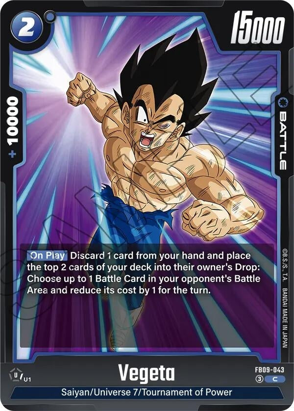 Image for Vegeta - FB09-043 - Dragon Ball Super: Fusion World