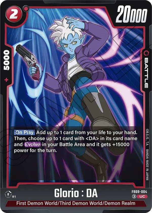 Image for Glorio : DA - Dragon Ball Super: Fusion World