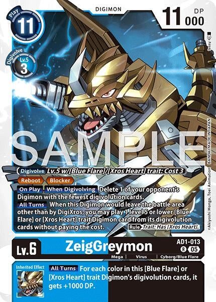 Image for ZeigGreymon - Digimon Card Game