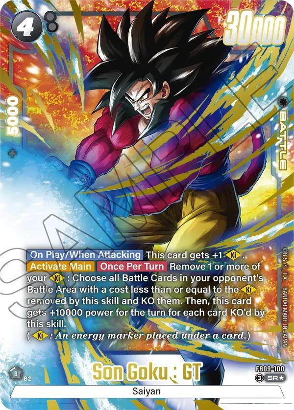 Image for Son Goku : GT - FB09-100 (Alternate Art) - Dragon Ball Super: Fusion World
