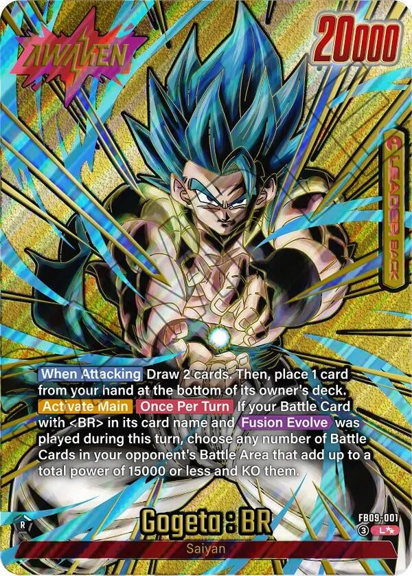 Image for Gogeta : BR - FB09-001 (Super Alternate Art) - Dragon Ball Super: Fusion World