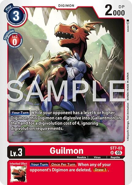 Image for Guilmon - ST7-03 (Reprint) - Digimon Card Game