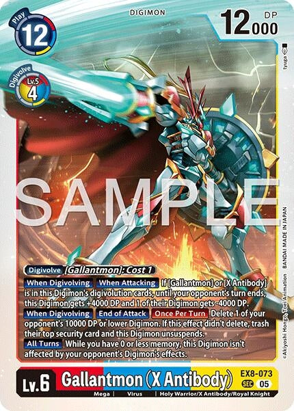 Image for Gallantmon (X Antibody) (Reprint) - Digimon Card Game