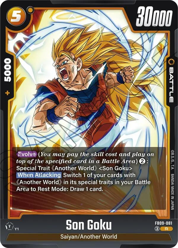 Image for Son Goku - FB09-081 - Dragon Ball Super: Fusion World