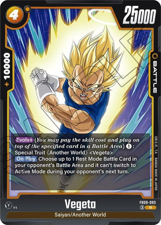 Image for Vegeta - FB09-093 - Dragon Ball Super: Fusion World