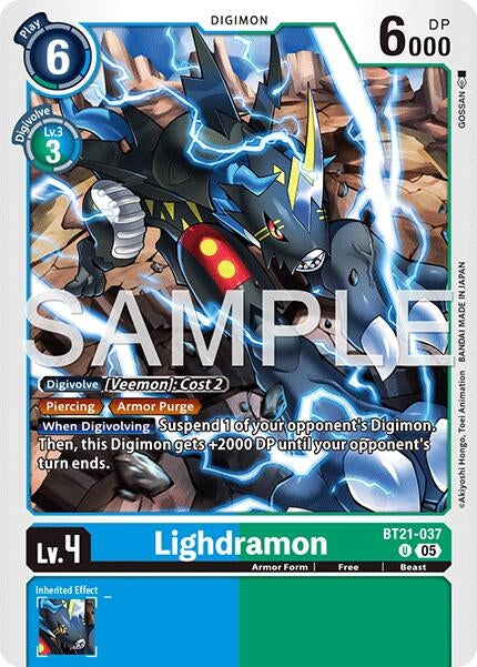 Image for Lighdramon (Reprint) - Digimon Card Game