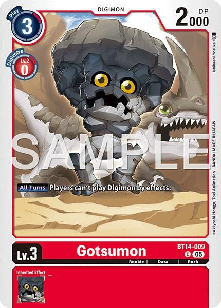 Image for Gotsumon (Reprint) - Digimon Card Game