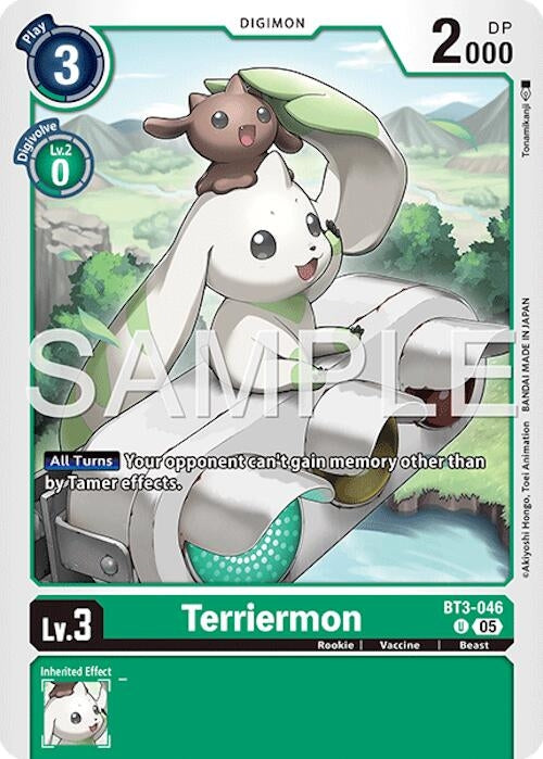 Image for Terriermon (Reprint) - Digimon Card Game