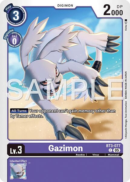Image for Gazimon (Reprint) - Digimon Card Game