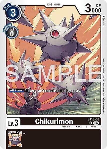 Image for Chikurimon (Reprint) - Digimon Card Game