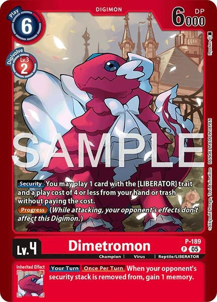 Image for Dimetromon - P-189 - Digimon Card Game