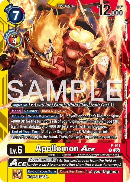 Image for Apollomon ACE - Digimon Card Game