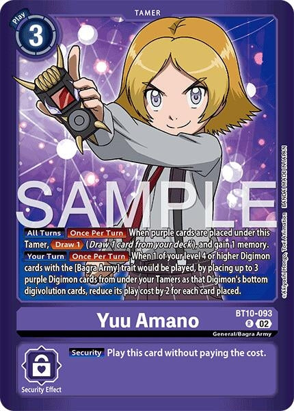 Image for Yuu Amano - Digimon Card Game