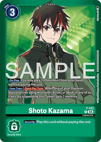 Image for Shoto Kazama - Digimon Card Game
