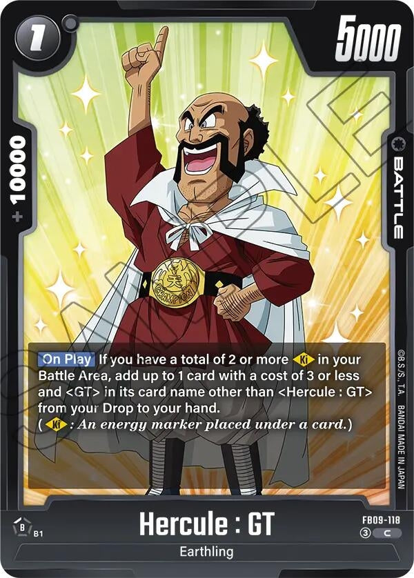 Image for Hercule : GT - Dragon Ball Super: Fusion World