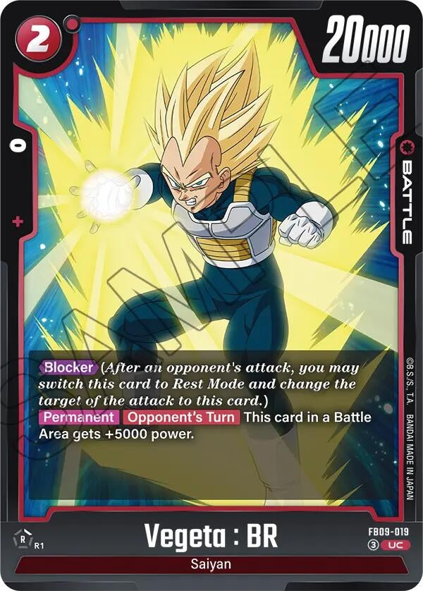 Image for Vegeta : BR - FB09-019 - Dragon Ball Super: Fusion World