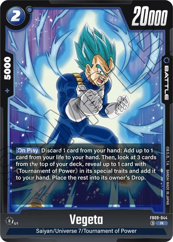 Image for Vegeta - FB09-044 - Dragon Ball Super: Fusion World